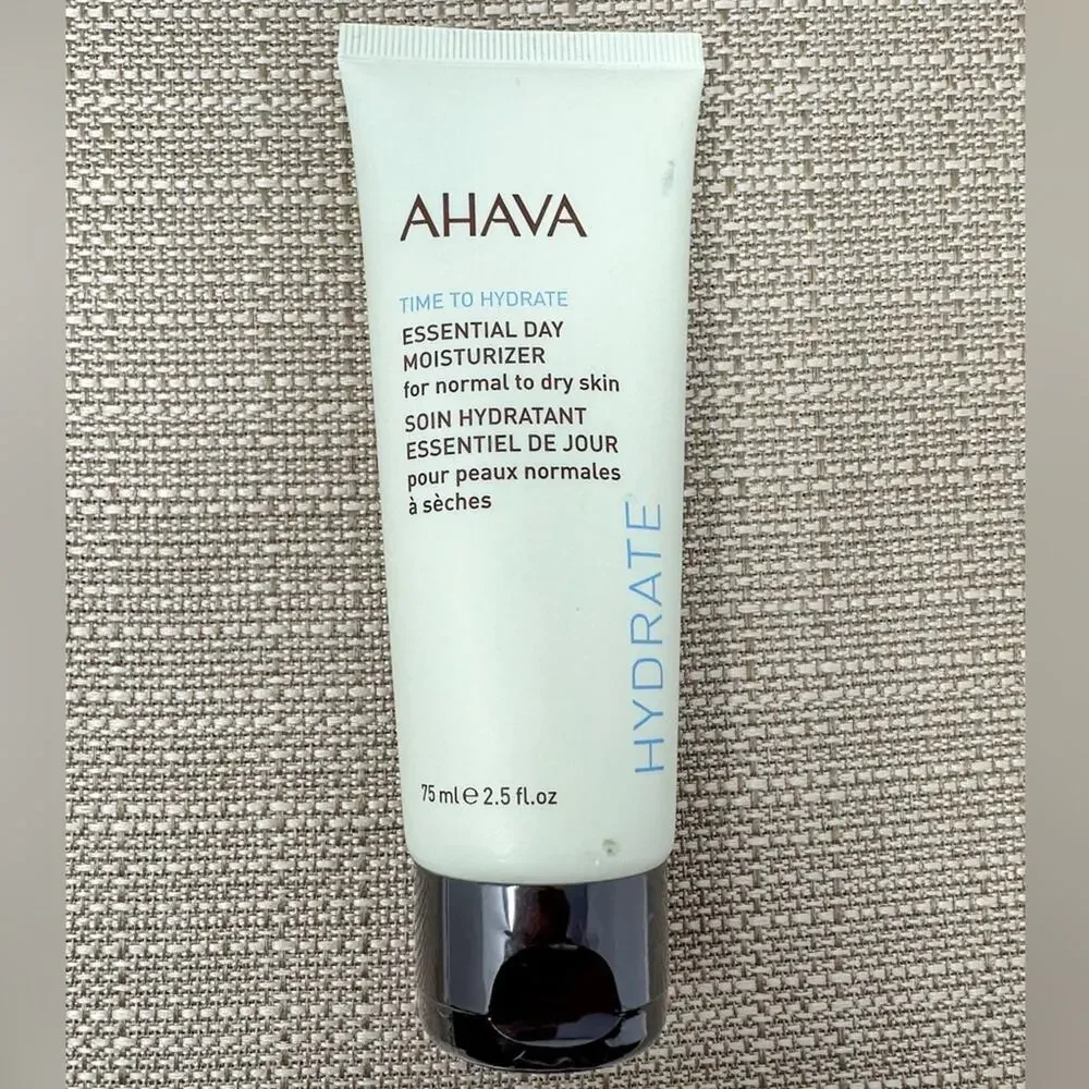 Brand New Unopened, Ahava Essential Day Moisturizer for Normal to Dry Skin 75 mL